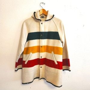Vintage Hudson Bay Woolrich Coat